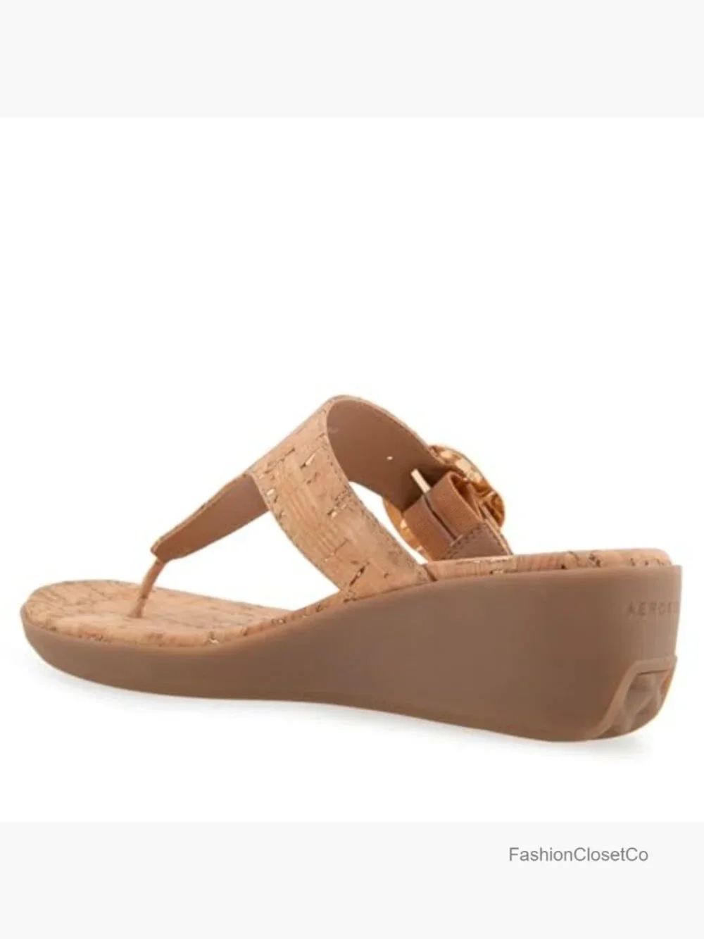 Wedge Sandal with Memory Foam Footbed and Ankle Strap